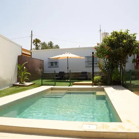Casa Manria En Conil Con Piscina, Hasta 6 Personas *